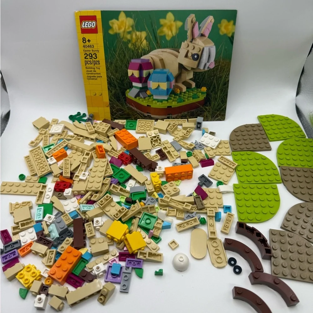 Lot of 5 LEGO Spring Easter Animal Theme Building Sets